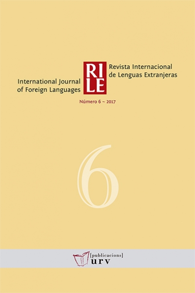 Revista Internacional de Lenguas Extranjeras, 6