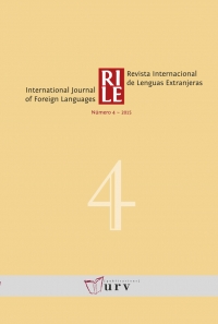 Revista Internacional de Lenguas Extranjeras, 4