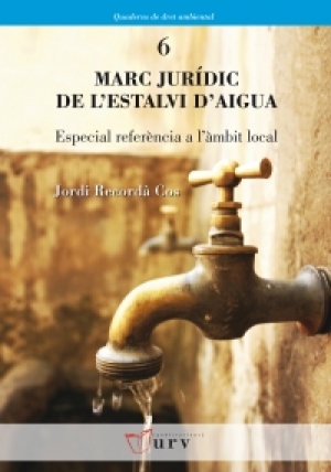 Presentació del llibre "Marc jurídic de l'estalvi d'aigua"