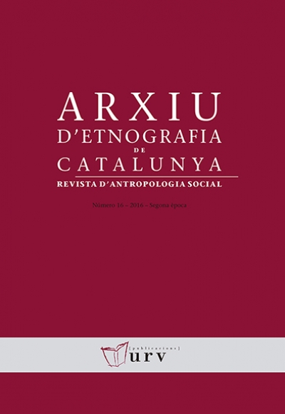 Arxiu d'Etnografia de Catalunya, 16