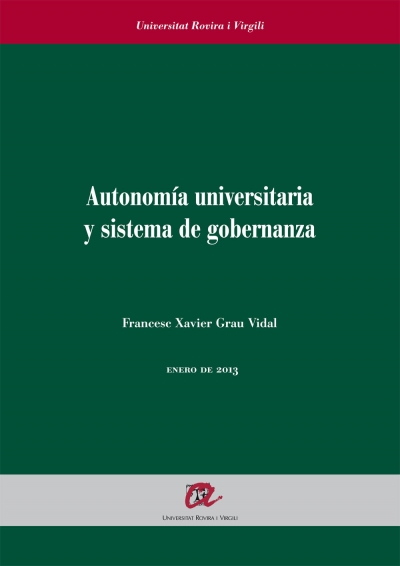 Autonomía universitaria y sistema de gobernanza