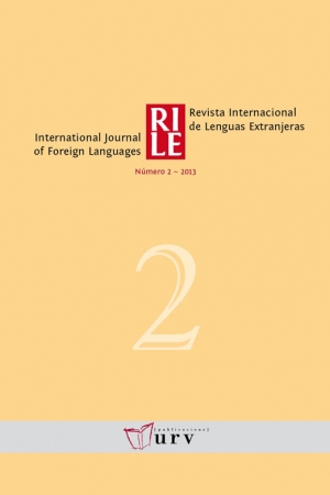 Revista Internacional de Lenguas Extranjeras, 2